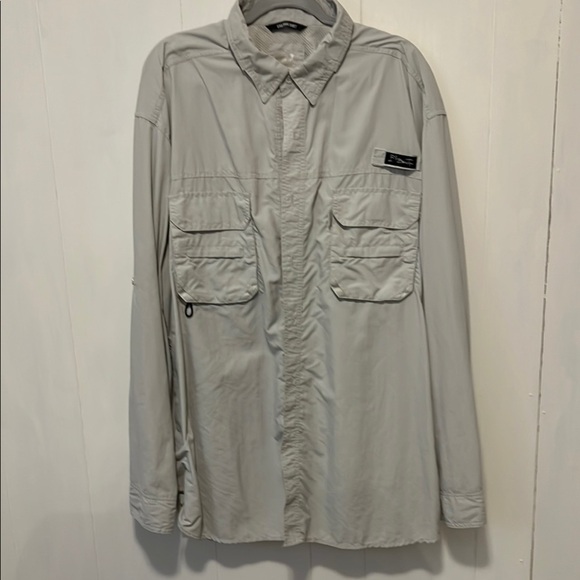 Men's Gray Sailing Shacket - Picture 1 of 11